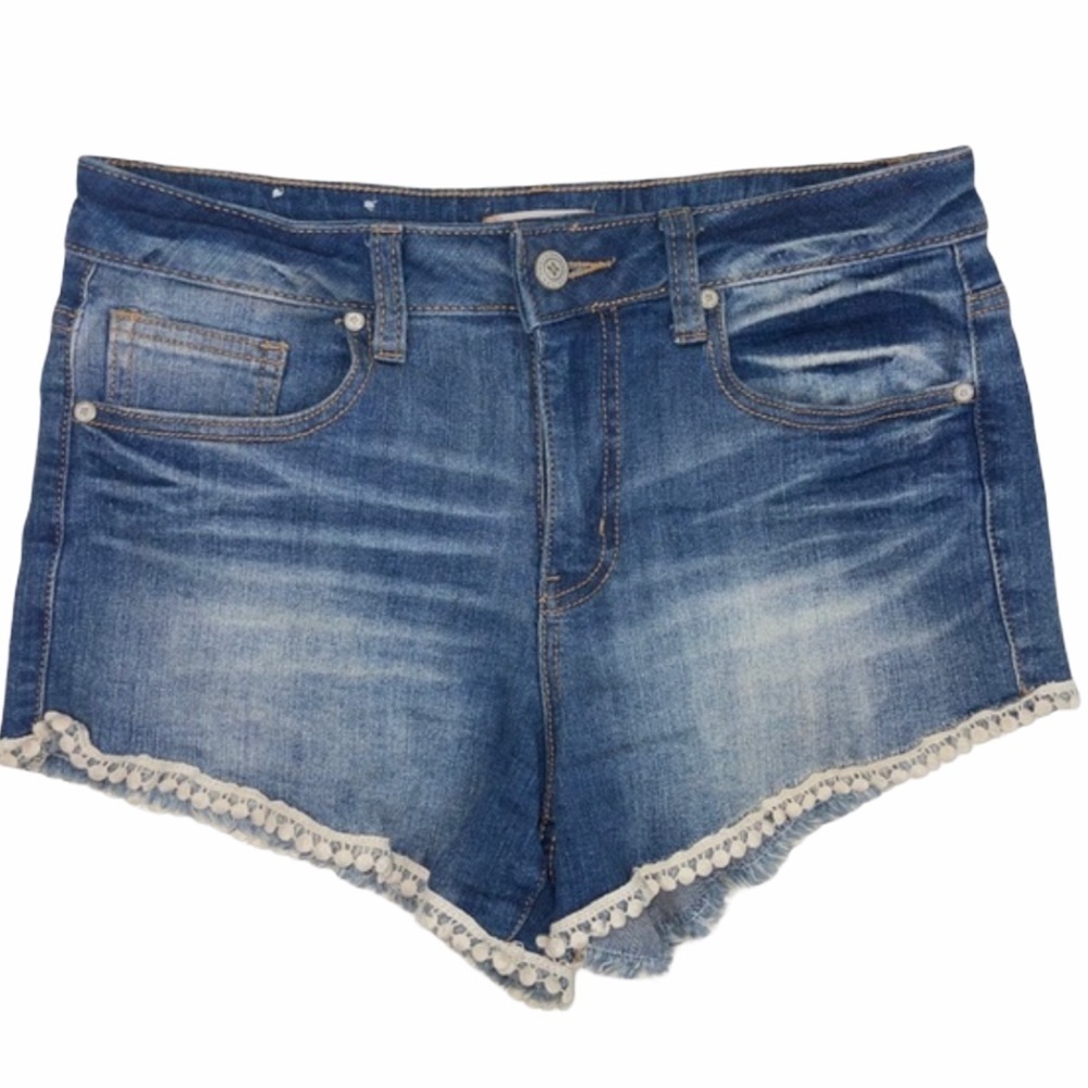Altar’d State Jean Short Crochet Hem 27